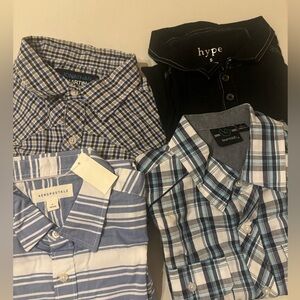 Mens/boys shirts bundle of 4 size small